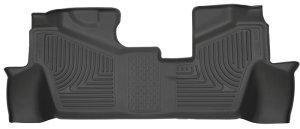 Honda Pilot Floor Mats - Rear - Husky Liners - Weatherbeater - Black - 2016